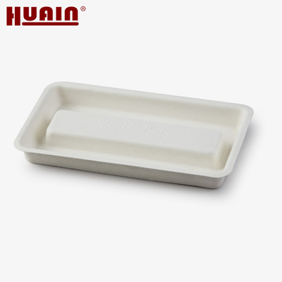 Biodegradable Custom Molded Paper Pulp Tray For Electronics