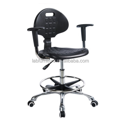 Modern School Physics Lab Stools Lab Chair Adjustable Metal