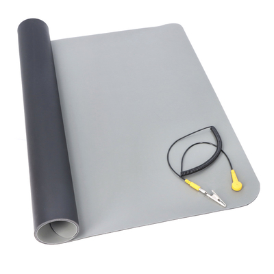 Mobile Accessories / Table Mat / Mat Electronics Repair Work Anti-Static Welding Pad With Ground Wire For Mobile Phone Gray