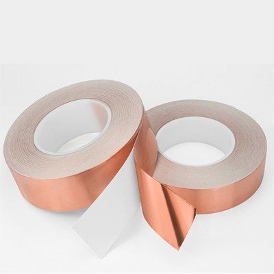 C1011 C1020 Aluminum Foil Strip C1011 C1020 OFC Heat Resistant Pure Copper Conductive Foil Tape For Transformer