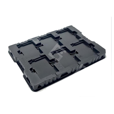 Electronic Components Anti-static Turnover Blister Tray Packaging Transparent Plastic Packaging