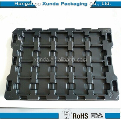 Conductive or anti-static cosmetic manufacturing ESD plastic tray