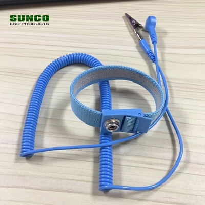 Anti Static ESD Wristbands Anti Static Wrist Band With Grounding Rope And Clip