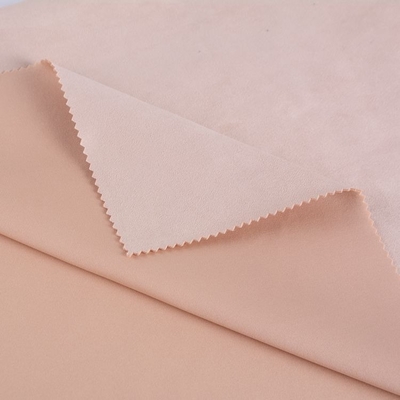 Anti-static High Quality Polyester Spandex Fabric High Stretch Suede 350gsm Scuba Fabric For Women Suit
