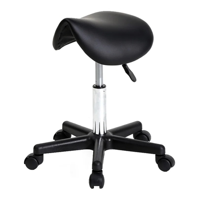 Modern Barber Shop, Office Use PU Medical Salon Stool/PU Saddle Foam Anti-Static Saddle Chair